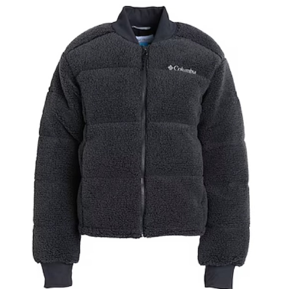 COLUMBIA NWT women’s puff novelty Sherpa jacket Grey